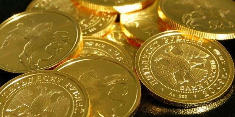 ЦБ выпускает в обращение инвестиционную золотую 50-рублевую монету